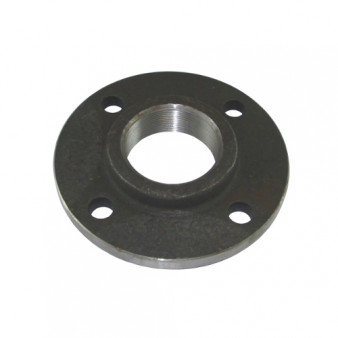 Gewindeflansch schwarz PN 6