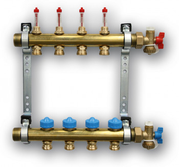 ROTH Heizkreisverteiler Messing