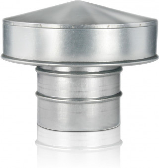 Spiralfalz-Dachhaube