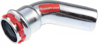 SudoPress C-Stahl Bogen I/A 45°