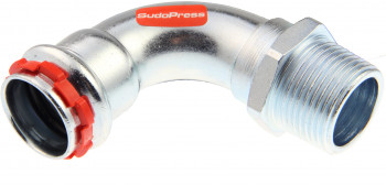SudoPress C-Stahl Übergangsbogen AG 90°