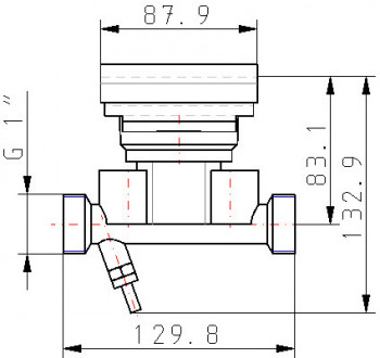 Allmess Integral-V UltaLite Pro Verschraubungswärmezähler 1", qp 2,5, Eichung 2025, DT580820