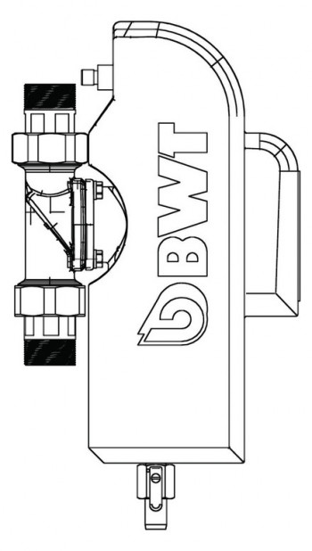 BWT AQA therm SLA Schlamm- und Luftabscheider DN 25, PN 10, 50217