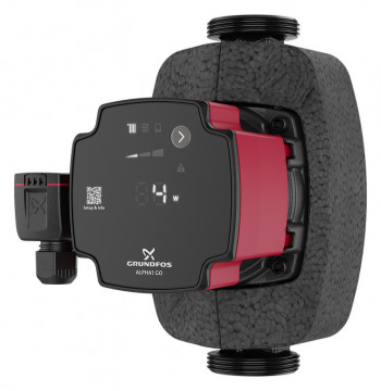 GRUNDFOS ALPHA1 GO Umwälzpumpe 32-40, 11/4" x 180 mm, 230 V 93074201