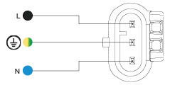 GRUNDFOS ALPHA1 GO Umwälzpumpe 32-40, 11/4" x 180 mm, 230 V 93074201