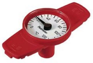 Heimeier Thermometer rot für Globo H, P und P-S, Nr. 0600-02.380