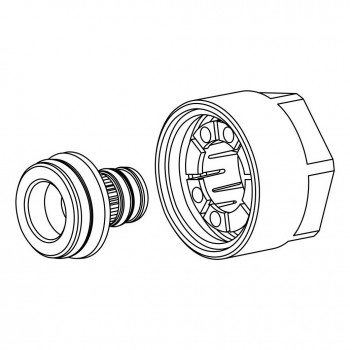 REHAU Klemmringverschraubung für Rautitan flex, 20 x 2,8 mm