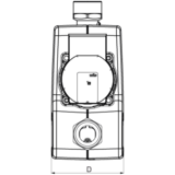 ESBE Ladeventileinheit LTC341 mit Hocheffizienzpumpe 4m, DN25, 1" Innengewinde, 65°C, 60kW