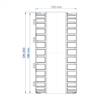 POLO-RDS Evolution Dichtelement DN 200, 50-125mm