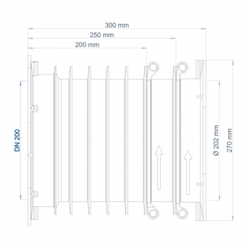 POLO-RDS Evolution Lamellenrohr DN 200