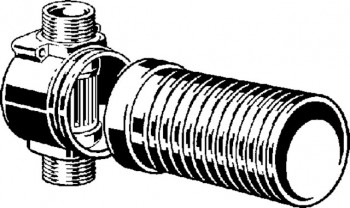 Viega UP-Rohrunterbrecher 3/4", Aufsatz Kunststoff, Modell 6161.81