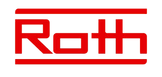 ROTH Heizkreisverteiler mit Durchflussanzeige, 9 Heizkreise, Messing, absperrbar