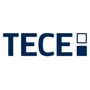 DITECH/TECE Ablaufset superflach Höhe 66 mm waagerecht, DN50