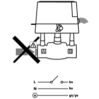 ESBE Zonenventil 2-Wege, motorisch ZRS224 DN 25, Kvs 5.7, 43122300