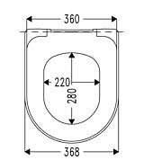 HARO Move SoftClose WC-Sitz, Farbe weiss alpin, 528644