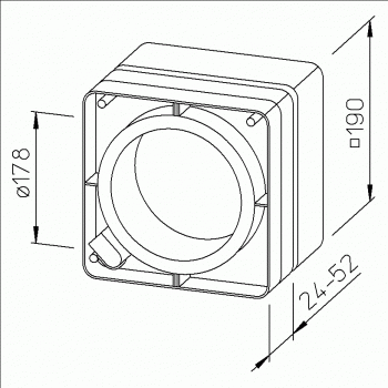 HELIOS Fenstereinbausatz FES 150