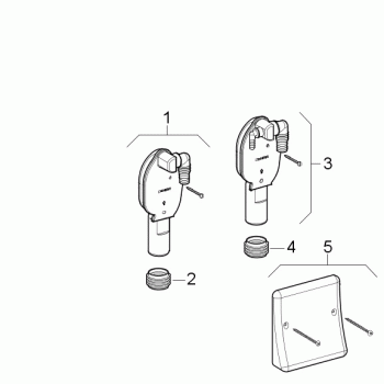 Geberit Röhrengeruchsverschluss Wandeinbau Abgang 50mm