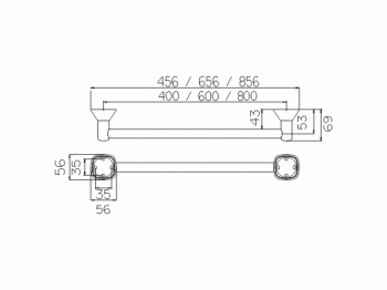 Keuco City.2 Badetuchhalter