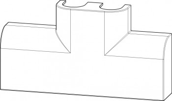 Oventrop Design-Abdeckung für Multiblock T-RTL, weiß