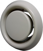 MELTEM Tellerventil Abluft M-WRG-II TVA-2, DN 100, weiß RAL9016, 200131