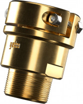 Minigebo Kompaktadapter Messing 1/2", Rohraußen-Ø 21,3, m.Klemmanschluss Serie 303
