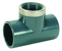 Cepex PVC-T-Stück 50 mm x 1 1/2" IG verstärkt