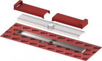 DIANA/TECE M100 Duschrinne gerade 1200mm inklusive Seal Dichtmanschette