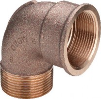 Viega Rotguss Winkel 1/2" 90° Nr. 3092