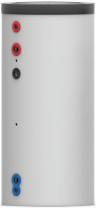 AUSTRIA EMAIL / DITECH Wärmepumpenspeicher silber 300 L mit Isolierung, Heizfläche 3.4 qm 074514, A25699