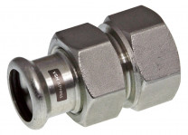XPress Edelstahl 304 Verschraubung 28 mm x 1 IG XPress Edelstahl 304 Verschraubung 28 mm x 1 IG