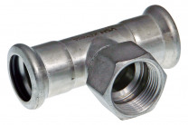 XPress Edelstahl 304 T-Stück 28 x 1/2 IG x 28 mm
