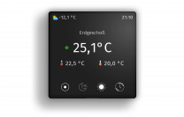 TA Raumsensor mit Touch Display, 12 V