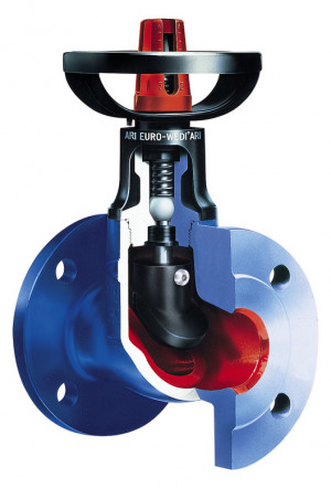 ARI Absperrventil EURO-WEDI, PN 6 DN 25, Baulänge: 125 mm