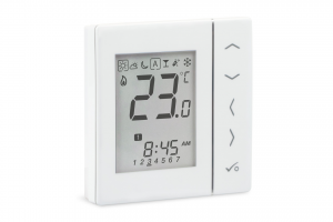 DITECH / SALUS Raumthermostat Plus Neu 230 V UP weiß mit großem Display