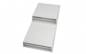 MELTEM Fassadenabschluss Edelstahlschote M-WRG-ES-P, weiß 200218 MELTEM Fassadenabschluss Edelstahlschote M-WRG-ES-P, weiß 200218