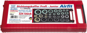 AIRFIT Universal-Dichtungskoffer JUNIOR Heizung-Sanitär-Solar-Gas 324-teilig 70003DK