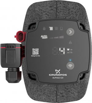 GRUNDFOS ALPHA2 GO Umwälzpumpe 15-60, 1/2" x 130 mm, 230 V 93074244