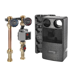 Oventrop Pumpengruppe Regumat S 180 DN 25, mit Wilo Para RS 25/6 RKA 1357072