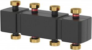 Flamco / Ditech M Verteilerbalken 3 Heizkreise, inkl. Wandhalterung