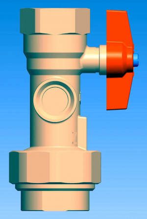 PAW Rücklaufset K3, mit Verschraubung DN 25 F= 1", G= 1" 2708