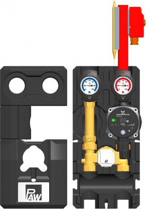 PAW K33 Pumpengruppe Konstantwertregelkreis DN 20 mit Grundfos Alpha2 15-60 32073GH6