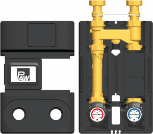 PAW Kessellade-Set K 36 E - DN 25, 60 °C ohne Pumpe, mit Überström-Ventil 360373