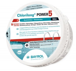 BAYROL Chlorilong® POWER5 bloc 5,2 kg (8x650g)