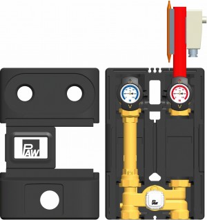 PAW K33 Pumpengruppe Konstantwertregelkreis DN 25 ohne Pumpe 36073