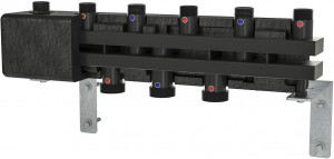 CLIMA Kesselverteiler R170-AG 2 Heizkreise, mit Isolierung, WH, 7 m³/h