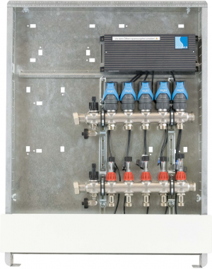 Strawa Verteileranschlussstation 8 Heizkreise mit Regelantrieb, Schnellverschluss 5202005408