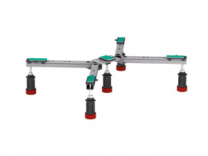 MEPA Duschwannen-Fuß Typ BW 5 MAXI für Stahl- und Acryl-DW bis 1000x1000 mm 150130