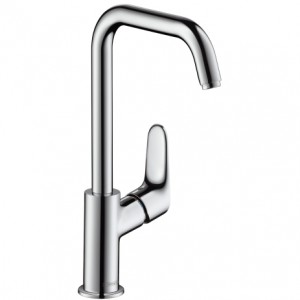 Hansgrohe FOCUS Waschtischmischer 240 schwenkbarer Auslauf ohne Ablaufgarnitur, chrom, 31519000