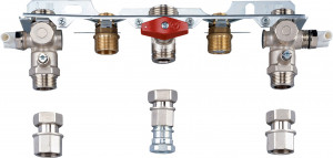 BOSCH Installationszubehör Nr. 993 Montageanschlussplatte Aufputz 7719002374