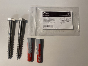 DIANA C100 Klappsitz Befestigungsset 1 Set1